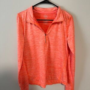 Danskin Vibrant Orange Athletic Pullover